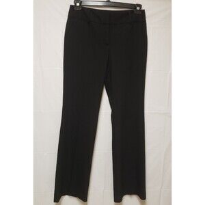 Liz Claiborne Axcess Stretch Metro Fit Black Office Career Dress Pants Sz 4 NWOT